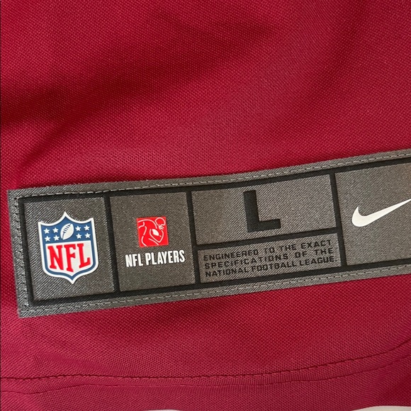 Nike Washington Team Jersey - Burgundy and Gold - Picture 4 of 7